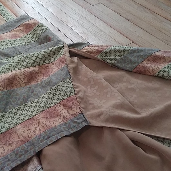 Festival Boho Patchwork Mini Dress Handmade - Picture 14 of 15